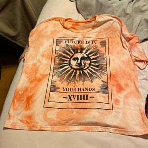 Tie die one size (oversized) sleep tee